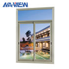 6063 Aluminiowe okna przesuwne Elektroforeza z dwoma lekkimi oknami przesuwnymi