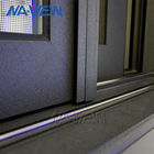 Aluminiowe okna przesuwne CE z potrójnym suwakiem do domu mieszkalnego