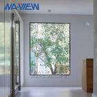 Aluminiowe okno mieszkalne z łukowym obrazem Pojedyncze szkło