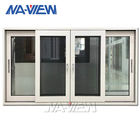 Bezramowe aluminiowe okna przesuwne Niestandardowy zestaw okien przesuwnych do recepcji