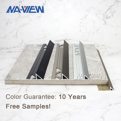 Aluminiowy profil podłogowy o niestandardowej długości Schluter Tile Trim